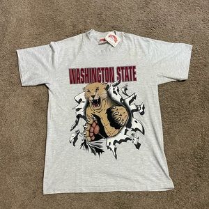 Vintage Washington state nutmeg tee